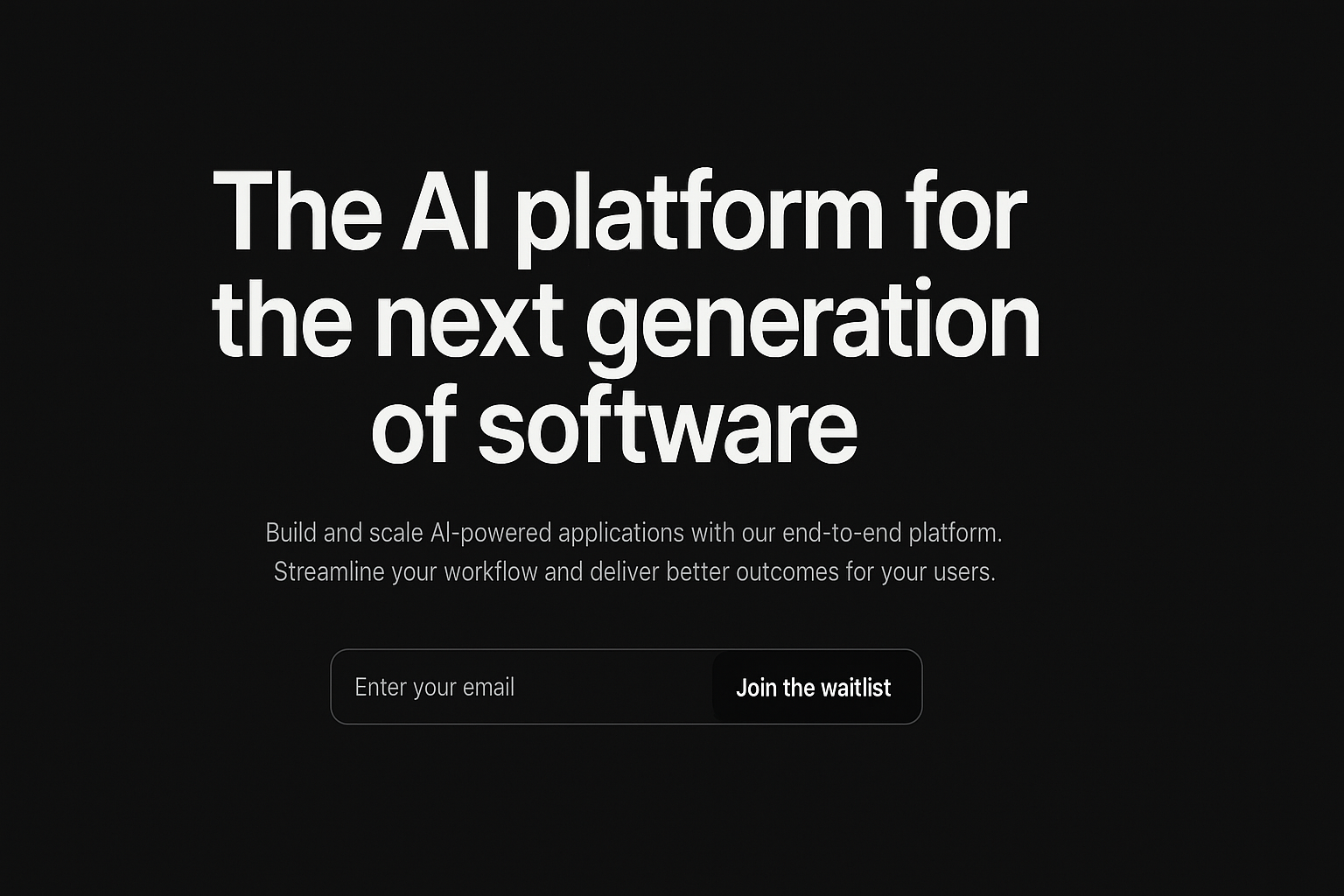 Nodal AI landing page with product explanation and sign-up flow